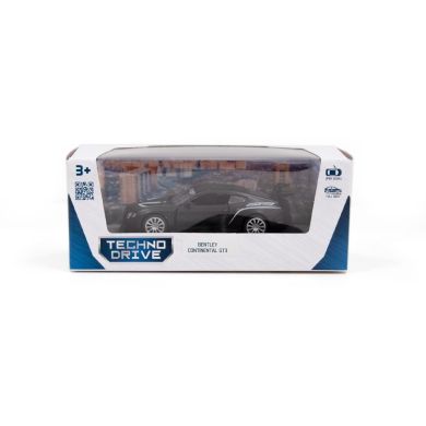 Автомодель BENTLEY CONTINENTAL GT3 (матовий чорний) TechnoDrive 250259