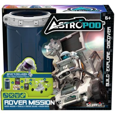 Игровой набор с фигуркой ASTROPOD МИССИЯ &laquo;СОБЕРИ КОСМИЧЕСКИЙ РОВЕР&raquo; (детали ровера, фигурка, аксесс.) 80332