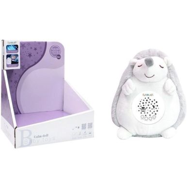 Іграшка музична м'яка Funmuch ЇЖАЧОК з проєктором 6609203 FM666-25, Сірий