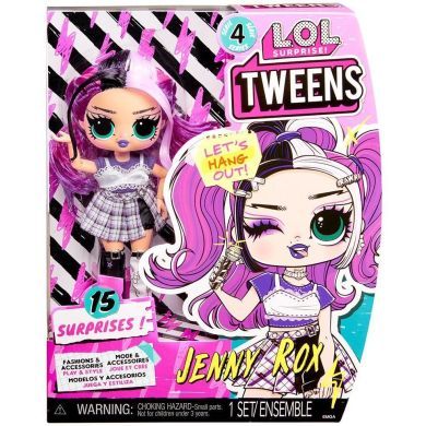 Ігровий набір з лялькою L.O.L. SURPRISE! серії Tweens S4 ДЖЕННІ РОКС (з аксесуарами) 588719