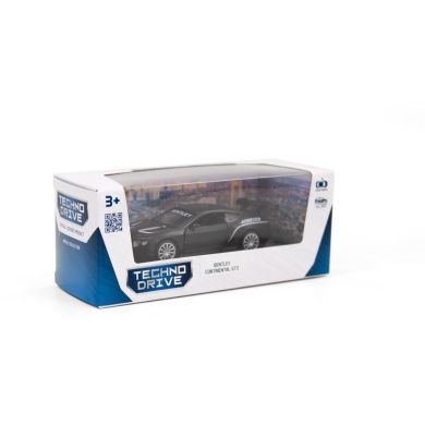 Автомодель BENTLEY CONTINENTAL GT3 (матовий чорний) TechnoDrive 250259