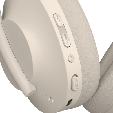 Гарнітура Defender FreeMotion B485 Bluetooth ANC Beige (63485)
