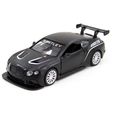Автомодель BENTLEY CONTINENTAL GT3 (матовий чорний) TechnoDrive 250259