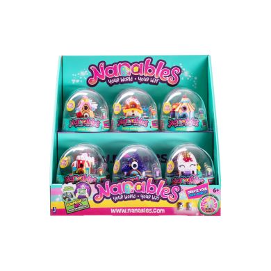 Игровая фигурка Nanables Jazwares Small House Город сладостей Столовая Пончик 8 см NNB0011