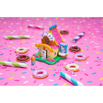 Игровая фигурка Nanables Jazwares Small House Город сладостей Столовая Пончик 8 см NNB0011