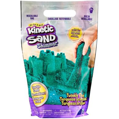 Кинетический песок Kinetic Sand Бирюзовый блеск (71489T)