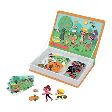 Магнитная книга Janod 4 сезона J02721