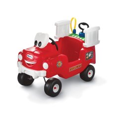 Машинка каталка для детей серии Cozy Coupe ПОЖАРНАЯ МАШИНА: БРЫЗГАЙ И СПАСАЙ Little Tikes 616129