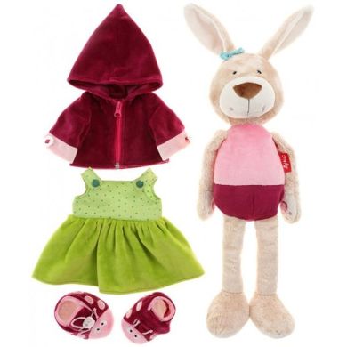 М'яка іграшка Sigikid Зайка в плаття 45 см 42174SK