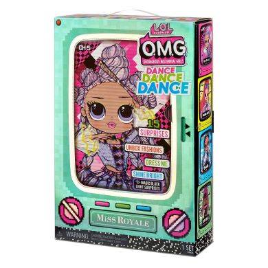 Набор с куклой L.O.L. Surprise! серии O.M.G. Dance Мисс Роял 117872