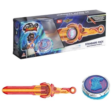 Дзиґа Infinity Nado VI серія Standard Pack Gold Warrior Phoenix Золотий Воїн Фенікс EU654123