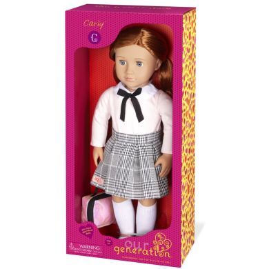 Кукла Our Generation Карли в розовом свитере с аксессуарами 46 см BD31369Z