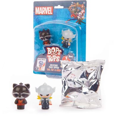 Набор коллекционных фигурок-топеров SAMBRO серии Bop n Tops МАРВЕЛ (3 фигурки, в ассорт.) MAR-3980-KV-FO