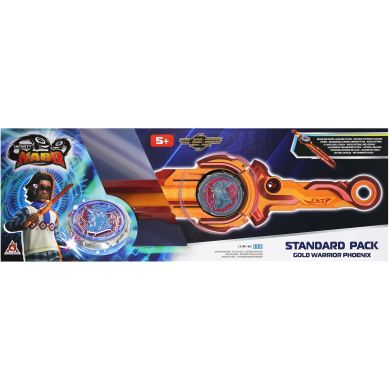 Волчок Infinity Nado VI серия Standard Pack Gold Warrior Phoenix Золотой Воин Феникс EU654123
