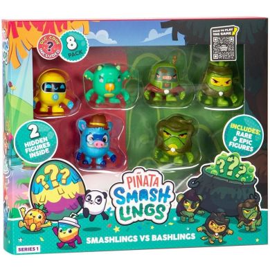 Набор фигурок PINATA SMASHLINGS ЧУДЕРНАЦКИЕ ГЕРОИ (8 фигурок, в ассорт.) SL2065