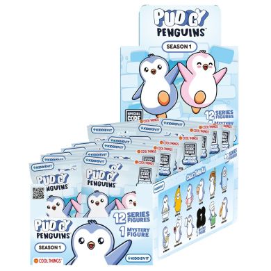 Фігурка-сюрприз Cool Things серії Pudgy Penguins - Пригоди пінгвіна Пакса