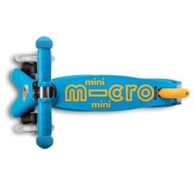 Самокат Micro серии Mini Deluxe Голубой океан (складной, до 50 кг, трехколесный) Micro MMD102