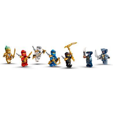 Конструктор сверхзвуковой самолет LEGO NINJAGO 725 деталей 71739