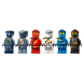 Конструктор сверхзвуковой самолет LEGO NINJAGO 725 деталей 71739