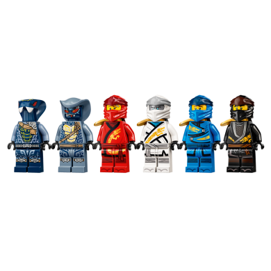 Конструктор сверхзвуковой самолет LEGO NINJAGO 725 деталей 71739