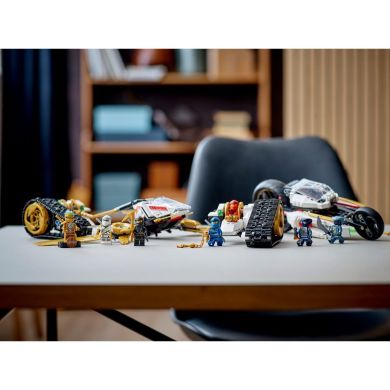 Конструктор сверхзвуковой самолет LEGO NINJAGO 725 деталей 71739