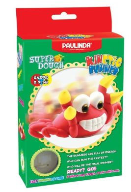 Масса для лепки Paulinda Super Dough Running Race Краб PL-081183-2