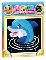 Набор для творчества Sequin Art 60 Дельфин SA1327