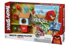 Набор коллекционных фигурок Jazwares Angry Birds ANB Medium Playset Pig City Build 'n Launch Playset ANB0015