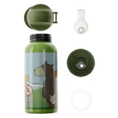 Бутылка для воды Sigikid Forest Grizzly 400 мл 24768SK, Зелёный, 1