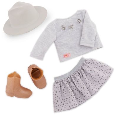 Лялька Our Generation Ебігейл у плісированій спідниці та шапці 46 см BD31533Z