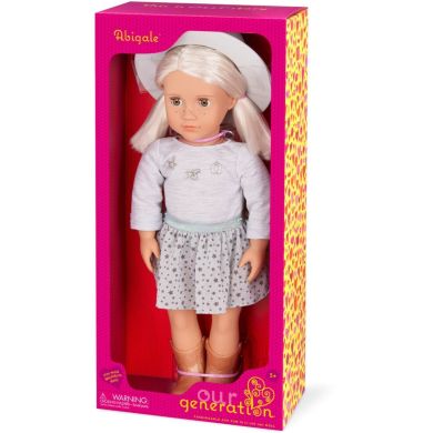 Лялька Our Generation Ебігейл у плісированій спідниці та шапці 46 см BD31533Z
