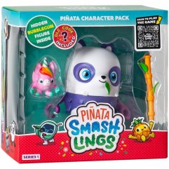 Игровой набор PINATA SMASHLINGS ПАНДА САНА (1 большая фигурка, 2 экскл. фигурки) SL6010-4