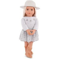 Лялька Our Generation Ебігейл у плісированій спідниці та шапці 46 см BD31533Z