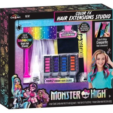 Набор для творчества Cra-Z-Art Monster High Colour FX Студия наращивания волос 72234CRA