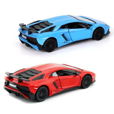Автомодель - Lamborghini Aventador (червоний, синій)