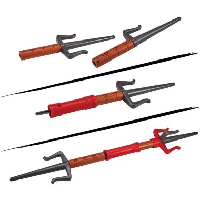 Набір іграш. зброї «Черепашки-Ніндзя MOVIE III» W2 КИНДЖАЛИ-САЙ РАФА ПОДВІЙНИЙ УДАР 84254