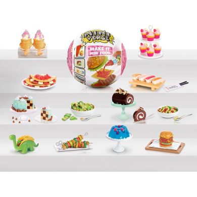 Игровой набор MINIVERSE серии Mini Food 3 СОЗДАНИЯ УЖИН (в ассорт., в дисплее) 505419
