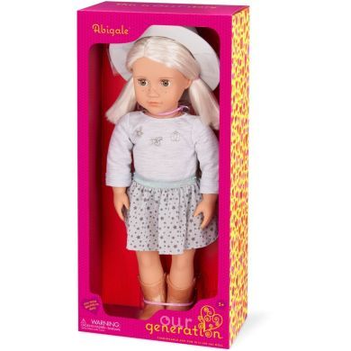 Кукла Our Generation Эбигейл в плиссированной юбке и шапке 46 см BD31533Z