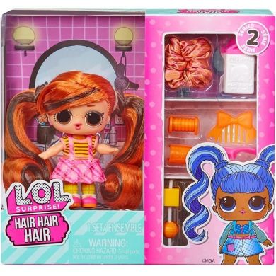 Кукла L.O.L SURPRISE! серии Hair Hair Hair СТИЛЬНЫЕ ПРИЧЕСКИ S2 (в ассорт.,в диспл) 584445