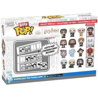 Набор фигурок BITTY POP! серии Гарри Поттер S1 (4 фигурки в ассорт.) 76338