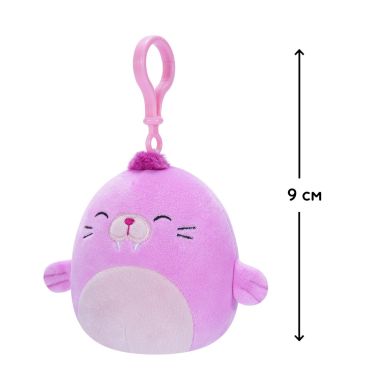 М'яка іграшка на кліпсі Squishmallows &ndash; Морж Пепе (9 cm)