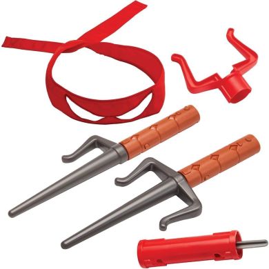 Набір іграш. зброї «Черепашки-Ніндзя MOVIE III» W2 КИНДЖАЛИ-САЙ РАФА ПОДВІЙНИЙ УДАР 84254