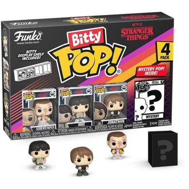 Набір ігрових фігурок BITTY POP! серії Дивні дива ОДИНАДЦЯТЬ (4 фігурки в асортименті) 83663