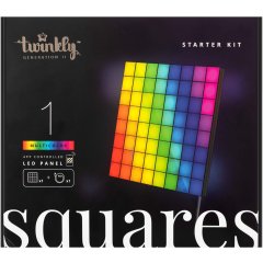 Панель Smart LED Twinkly Squares 1 Starter RGB IP20 16х16см USB-C TWQ064STW-01-BUSB