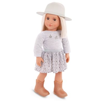 Лялька Our Generation Ебігейл у плісированій спідниці та шапці 46 см BD31533Z