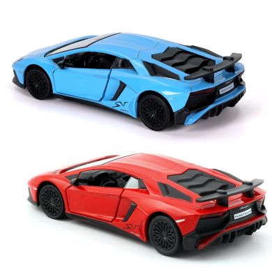 Автомодель - Lamborghini Aventador (червоний, синій)