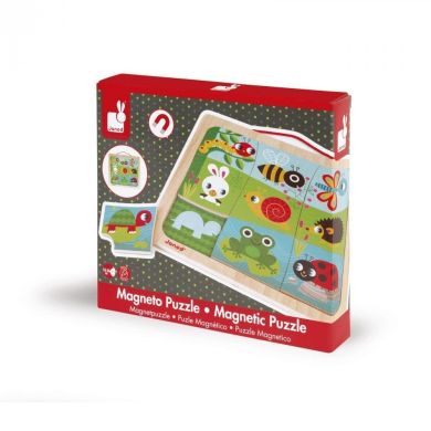 Пазл магнітний Janod Сад 9 елементів J08182