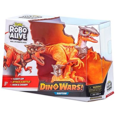 Интерактивная игрушка Robo Alive серии Война динозавров Боевой велоцираптор Pets & Robo Alive 7133