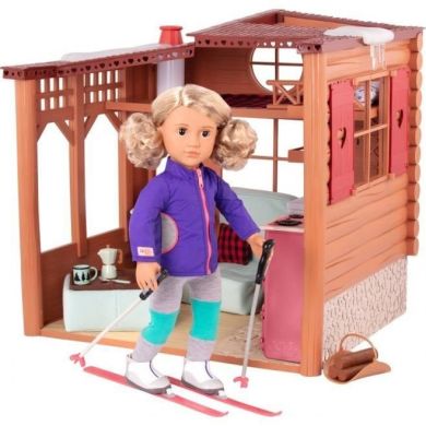 Игровой набор Our Generation Cozy Cabin Дом с аксессуарами BD37961