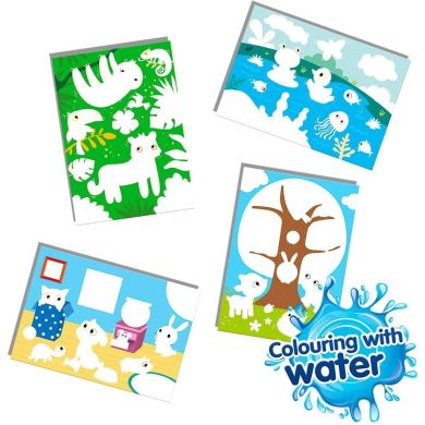 Набір для творчості серії My first Водні Малюнки Тварини (картки, пензлик) 14456